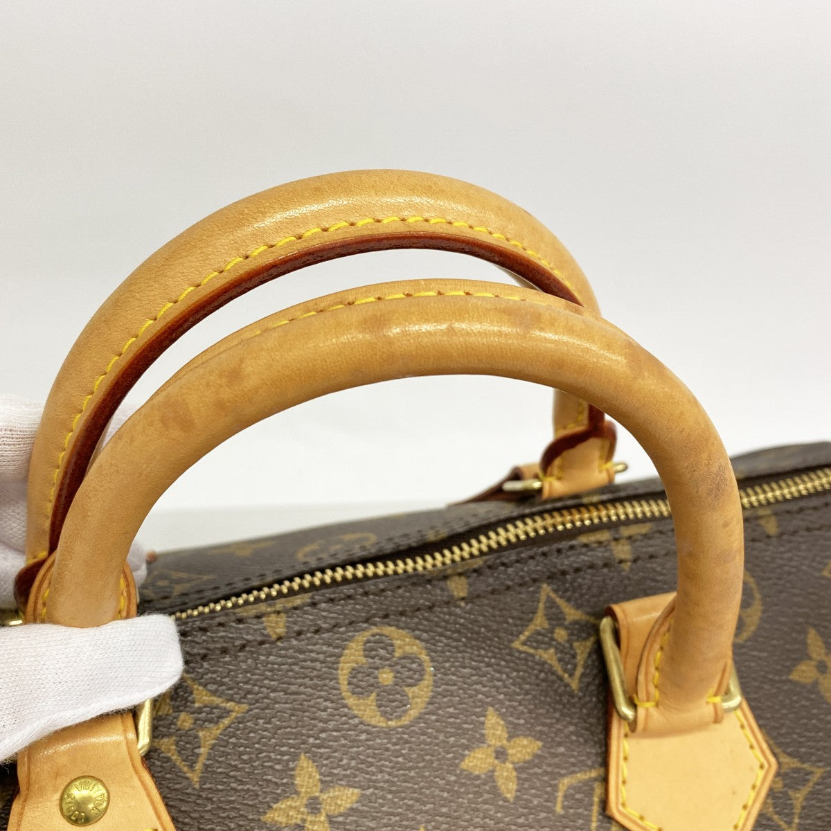 【6fa1527】ルイヴィトン ハンドバッグ モノグラム スピーディ30 M41108 ブラウン【中古】レディース