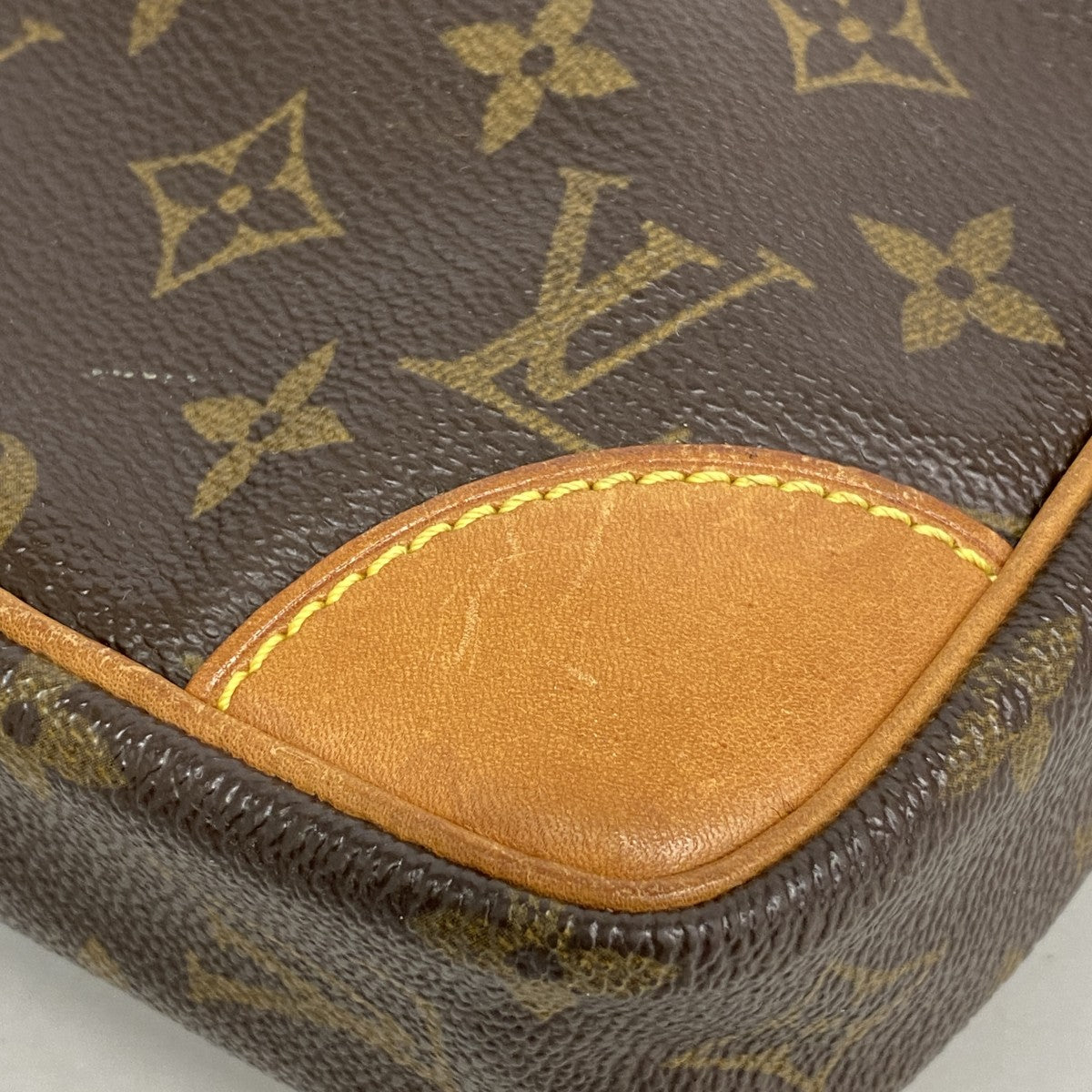 【6fa1528】ルイヴィトン ショルダーバッグ モノグラム ダヌーブ M45266 ブラウン【中古】レディース
