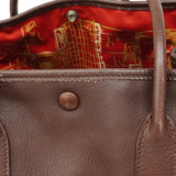 【6fa1541-h】エルメス トートバッグ ガーデンツイリーTPM スイフト ハバナ シルバー金具 □J刻印【中古】レディース
