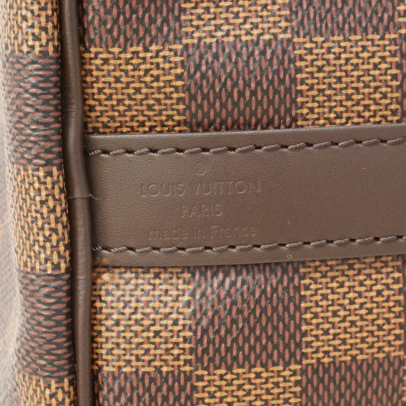【6fa1543】ルイヴィトン ハンドバッグ ダミエ スピーディバンドリエール30 N40590 エベヌ 2wayバッグ【中古】レディース