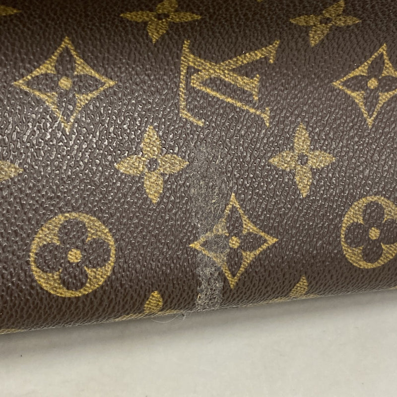 【6fa1562】ルイヴィトン ハンドバッグ モノグラム ドーヴィル M47270 ブラウン【中古】レディース