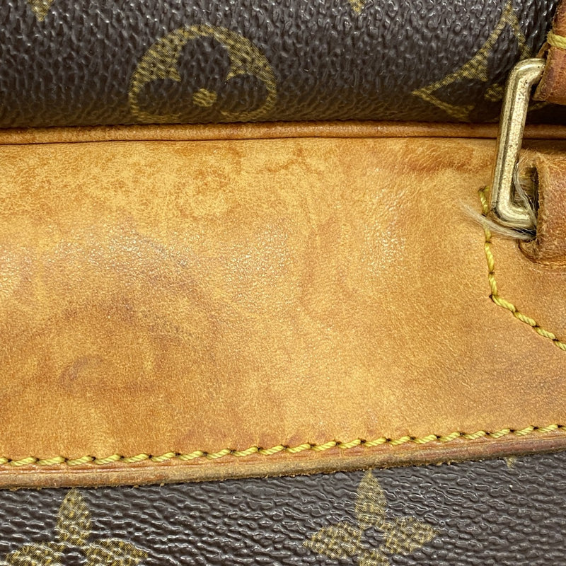 【6fa1562】ルイヴィトン ハンドバッグ モノグラム ドーヴィル M47270 ブラウン【中古】レディース