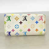 【6fa1566】ルイヴィトン キーケース モノグラム・マルチカラー ミュルティクレ4 M93731 ブロン【中古】レディース