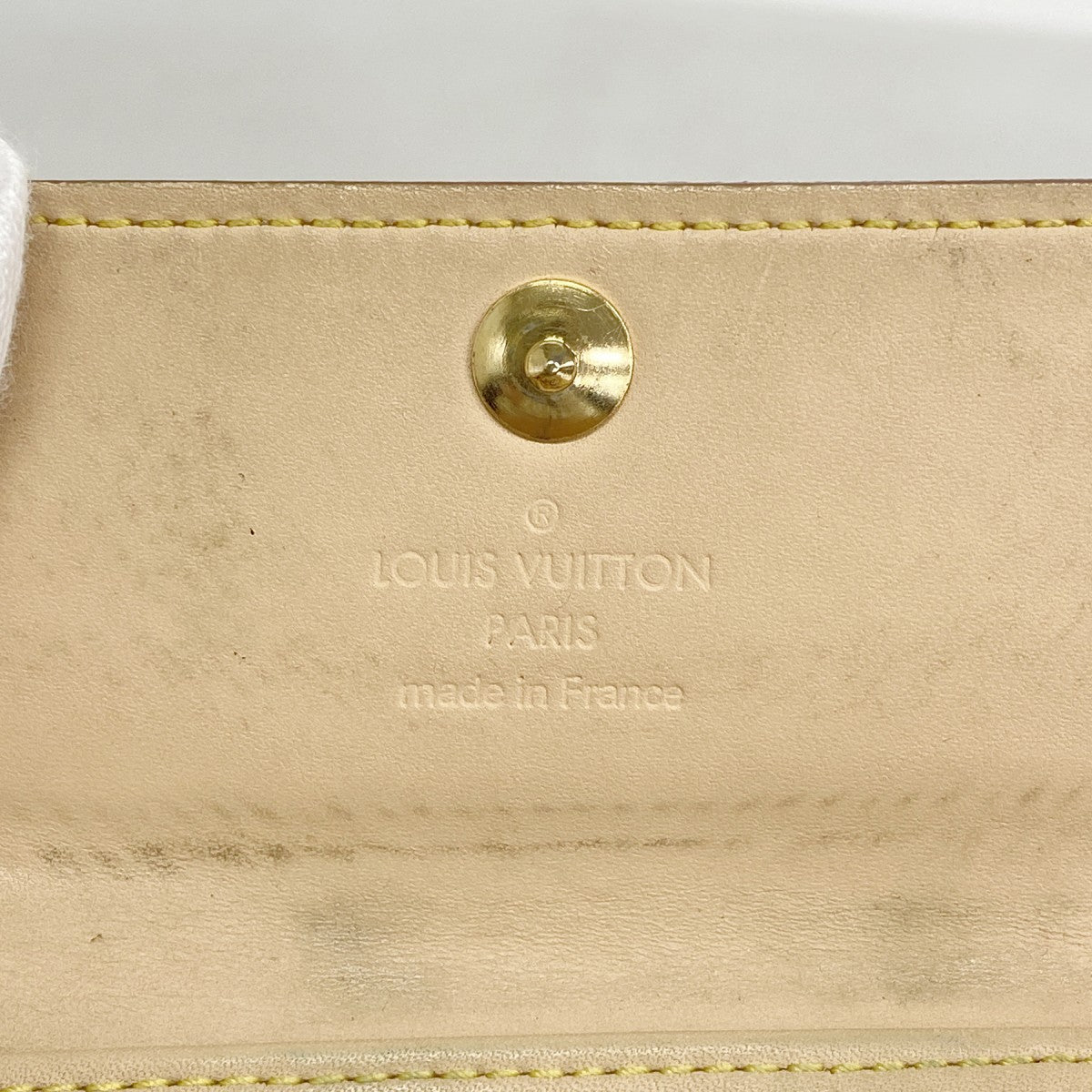【6fa1566】ルイヴィトン キーケース モノグラム・マルチカラー ミュルティクレ4 M93731 ブロン【中古】レディース