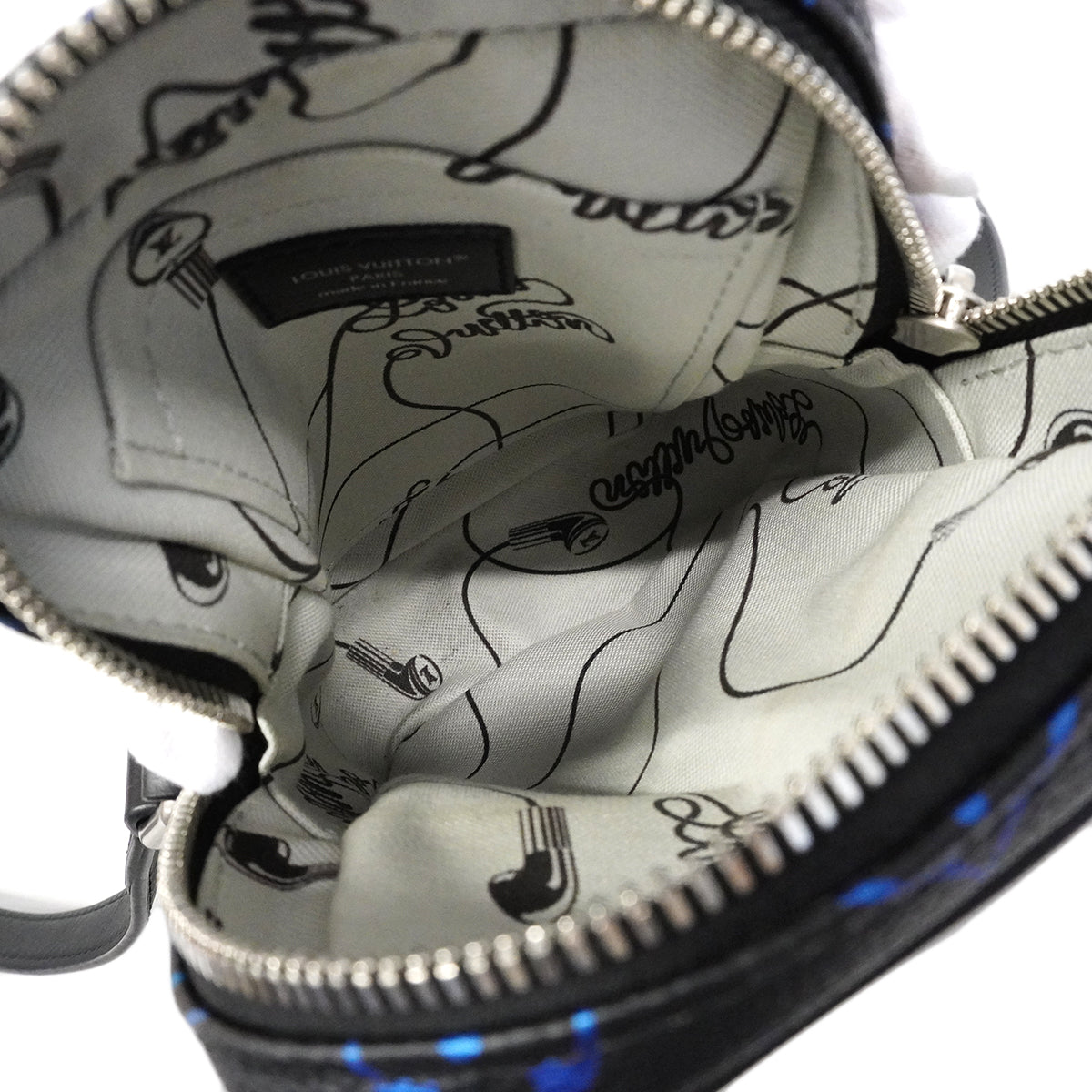 【6fa1569】ルイヴィトン ショルダーバッグ モノグラム・イリデッセント アマゾンNM M13898 ノワール【中古】レディース
