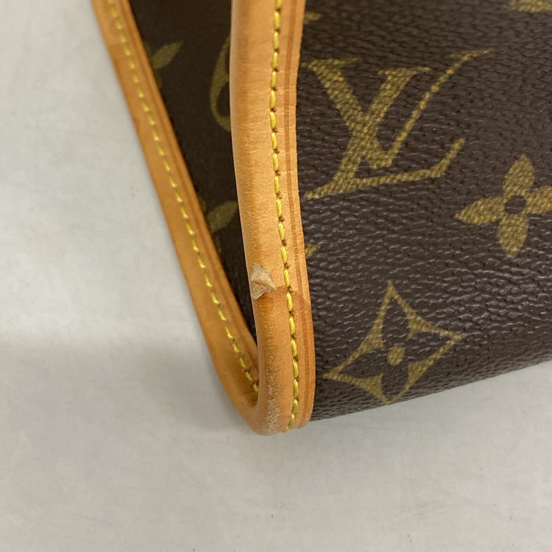 【6fa1574】ルイヴィトン ショルダーバッグ モノグラム ポパンクールオ M40007 ブラウン【中古】レディース