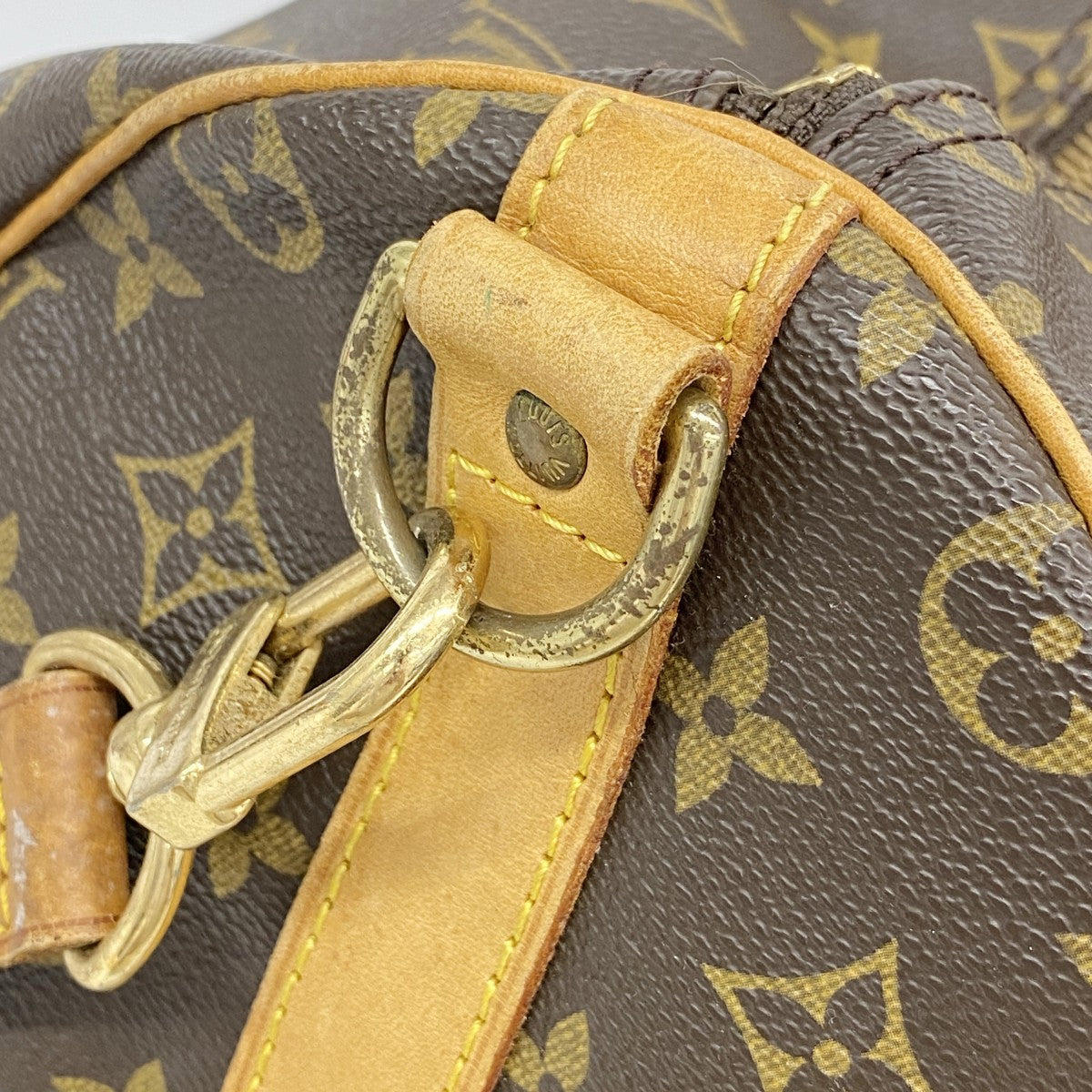 【6fa1600-h】ルイヴィトン ボストンバッグ モノグラム キーポルバンドリエール50 M41416 ブラウン【中古】メンズ レディース ユニセックス