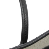 【6fa1612-h】エルメス トートバッグ ガーデンパーティPM ネゴンダ ブラック シルバー金具 D刻印【中古】レディース