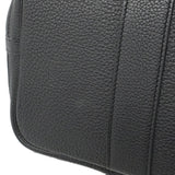 【6fa1612-h】エルメス トートバッグ ガーデンパーティPM ネゴンダ ブラック シルバー金具 D刻印【中古】レディース