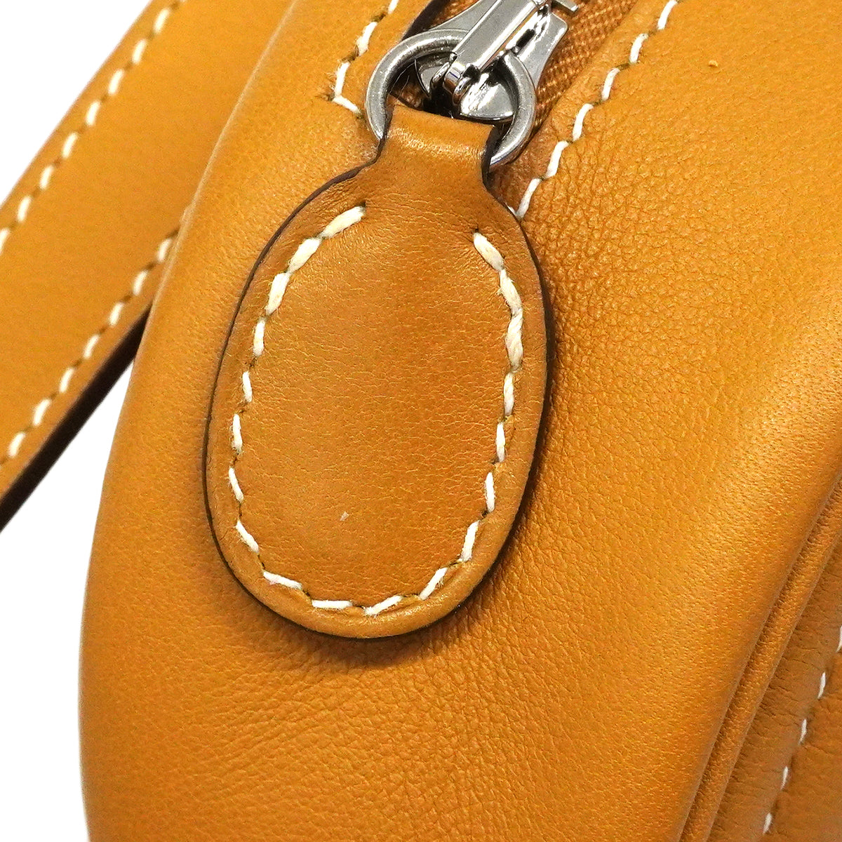 【6fa1618-e】エルメス ウエストバッグ インザループヴェルソ スイフト セサミ/ライム シルバー金具 D刻印【中古】レディース