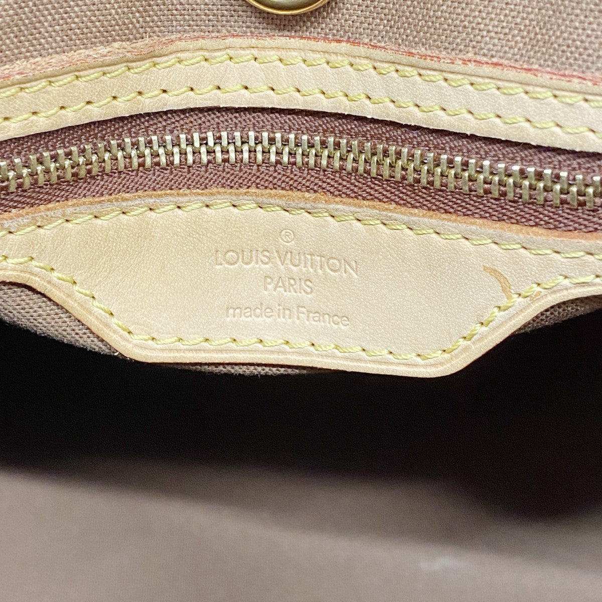 【6fa1630-h】ルイヴィトン トートバッグ モノグラム バティニョールヴェルティカル M51153 ブラウン【中古】レディース