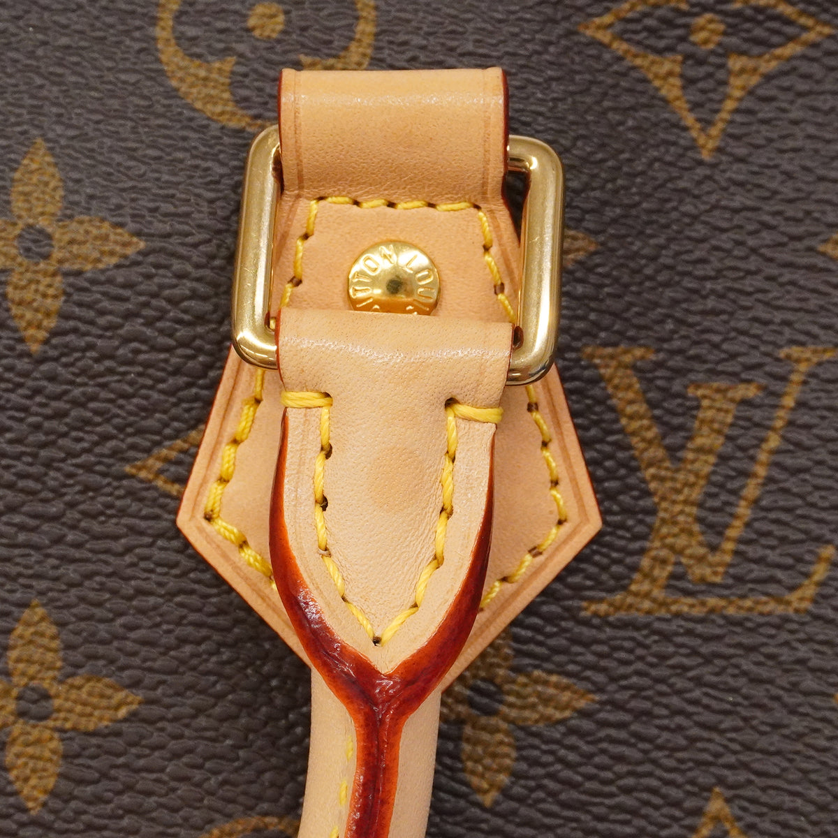 【6fa1639】ルイヴィトン ハンドバッグ モノグラム スピーディバンドリエール25 M46977 ブラウン 2wayバッグ【中古】レディース