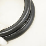 【6fa1652】クリスチャンディオール トートバッグ トロッター キャンバス ブラック シルバー金具【中古】レディース