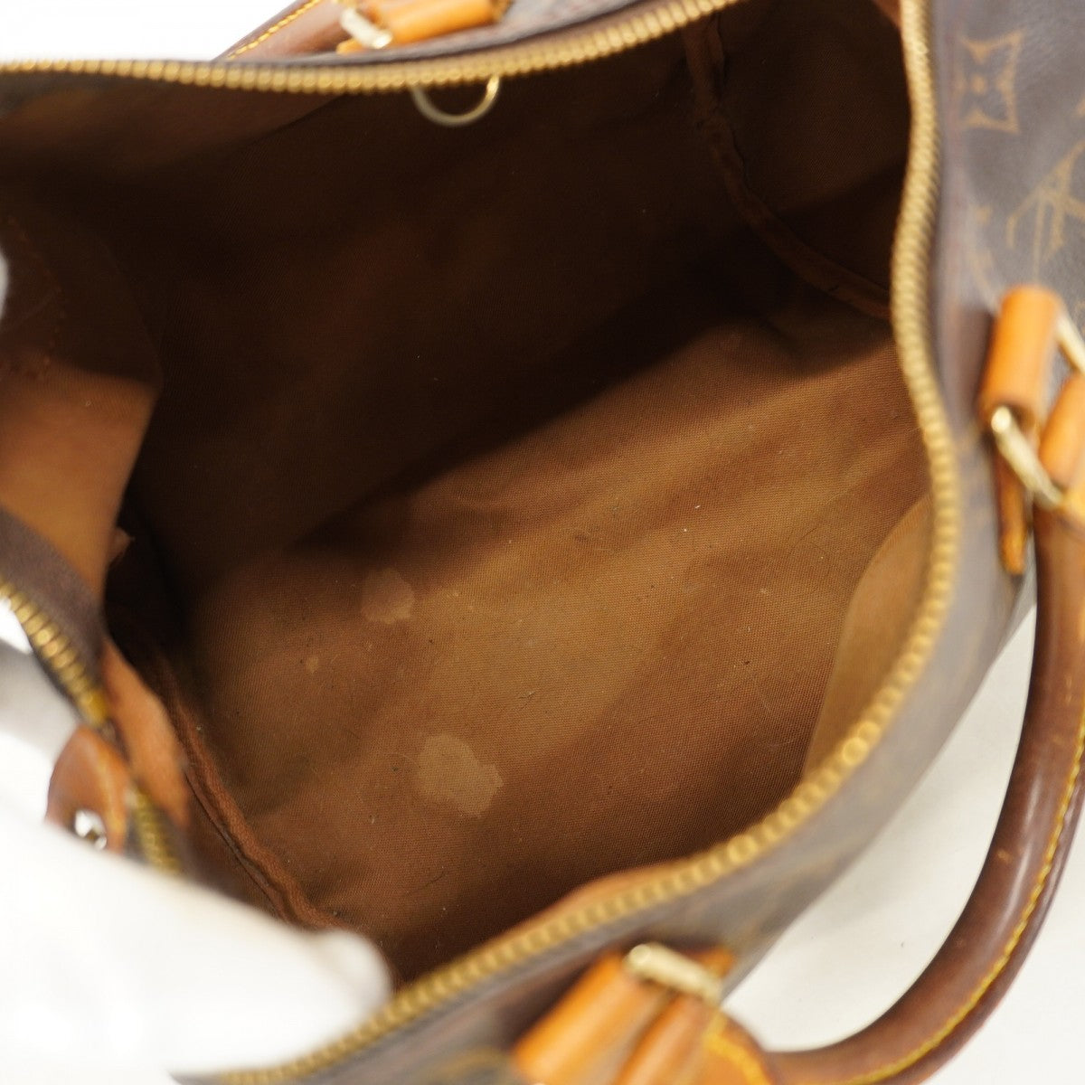 【6fa1655】ルイヴィトン ハンドバッグ モノグラム スピーディ30 M41108 ブラウン【中古】レディース