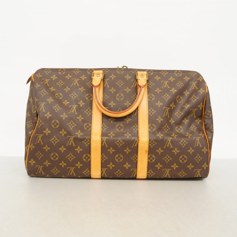 【6fa1657】ルイヴィトン ボストンバッグ モノグラム キーポル45 M41428 ブラウン【中古】メンズ レディース ユニセックス