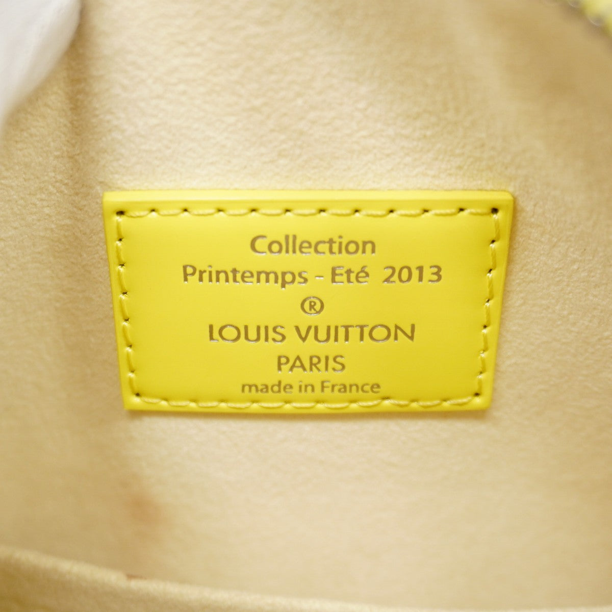 【6fa1681-k】ルイヴィトン ハンドバッグ ダミエ・ファセット スピーディキューブPM M48902 ジョーヌ 2wayバッグ【中古】レディース
