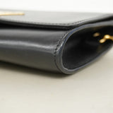 【6fa1682-k】ルイヴィトン ショルダーバッグ ポシェットルイーズGM M51631 ブラック【中古】レディース