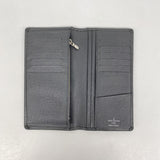 【6fa1693】ルイヴィトン 長財布 エピ ポルトフォイユブラザ M60622 ノワール【中古】メンズ