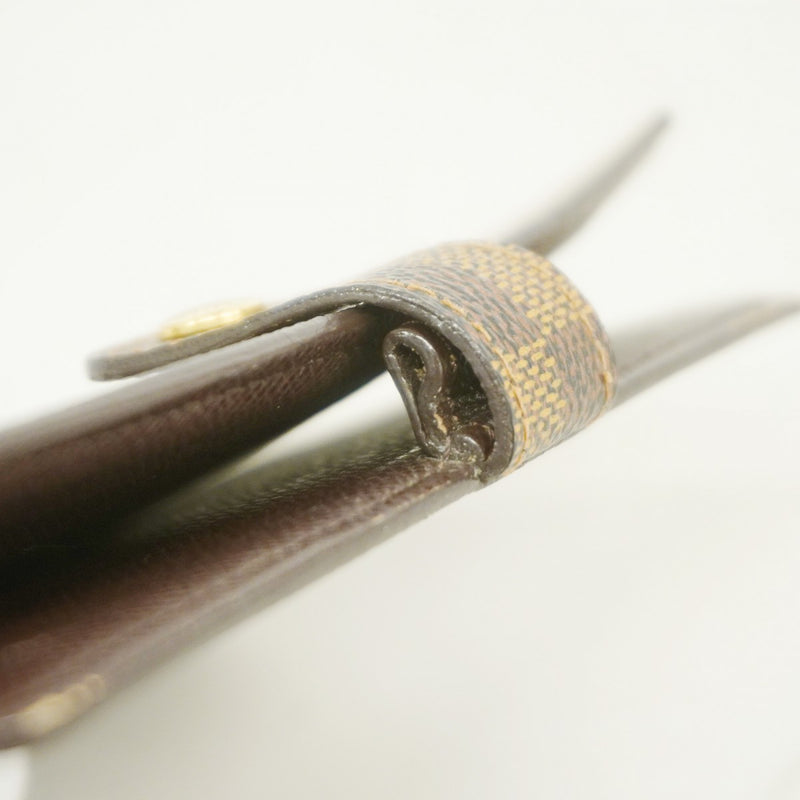 【6fa1713】ルイヴィトン 手帳カバー ダミエ アジェンダPM R20700 エベヌ【中古】メンズ レディース ユニセックス