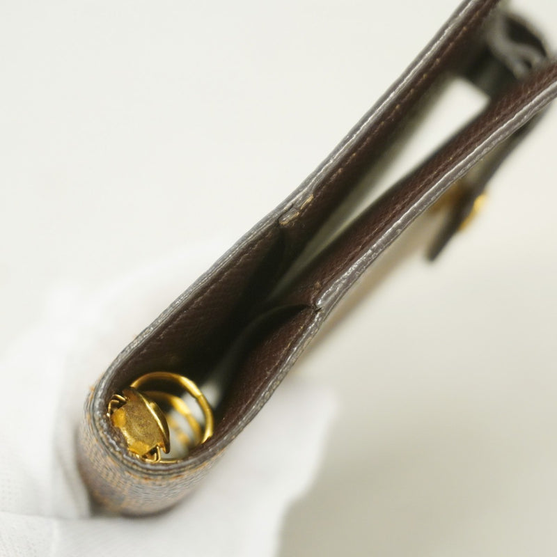 【6fa1713】ルイヴィトン 手帳カバー ダミエ アジェンダPM R20700 エベヌ【中古】メンズ レディース ユニセックス
