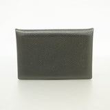 【6fa1714】エルメス カードケース カルヴィ ヴォーエプソン ブラック シルバー金具 Y刻印【中古】メンズ レディース ユニセックス