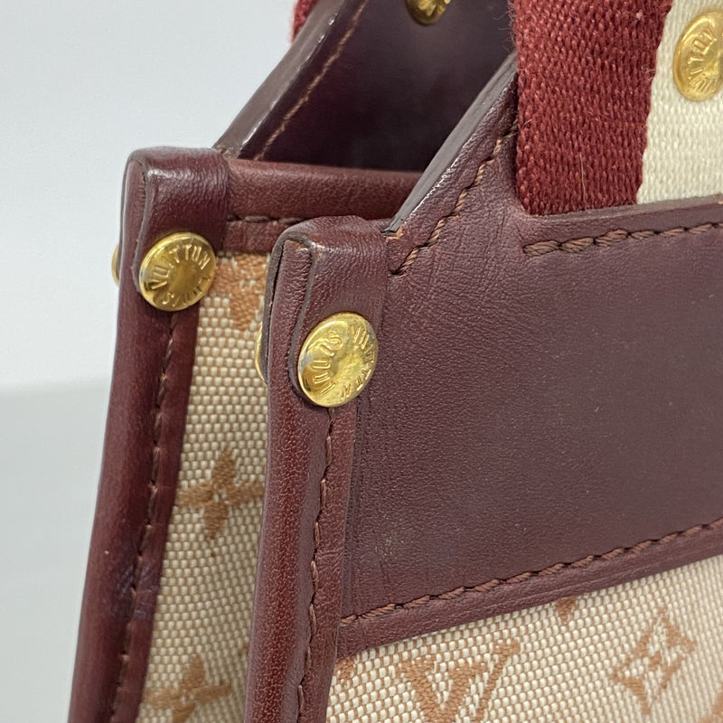 【6fa1718】ルイヴィトン ハンドバッグ モノグラム・ミニ サックキャトリーン M92326 チェリー【中古】レディース