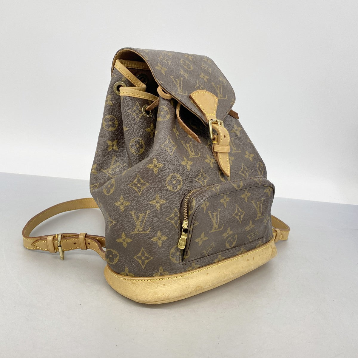 【6fa1721】ルイヴィトン リュック・デイパック モノグラム モンスリMM M51136 ブラウン【中古】レディース