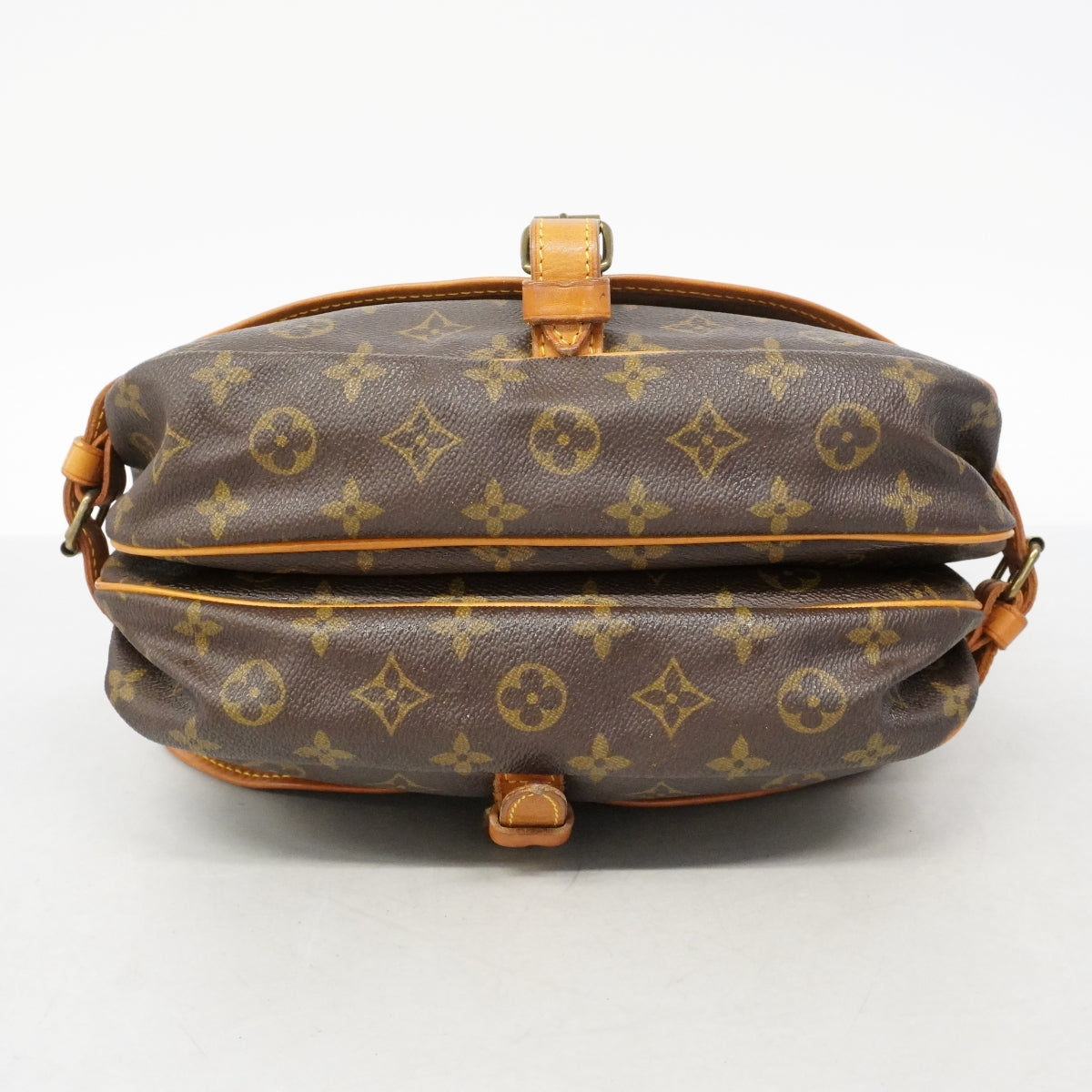 【6fa1729】ルイヴィトン ショルダーバッグ モノグラム ソミュール30 M42256 ブラウン【中古】レディース