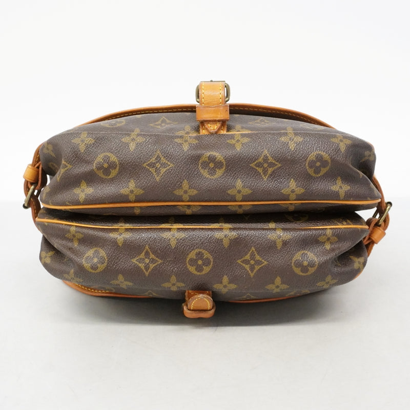 【6fa1729】ルイヴィトン ショルダーバッグ モノグラム ソミュール30 M42256 ブラウン【中古】レディース