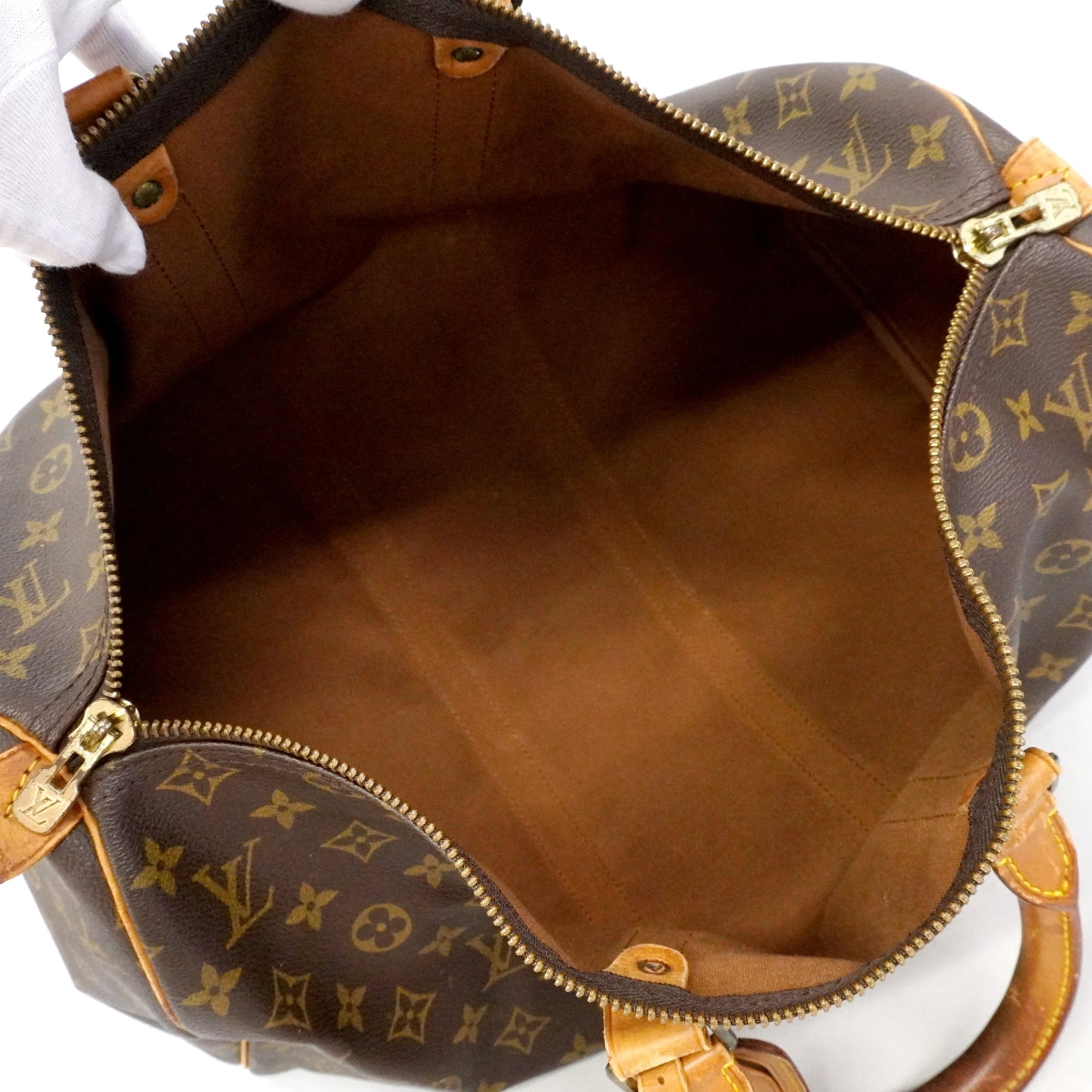 【6fa1731】ルイヴィトン ボストンバッグ モノグラム キーポル45 M41428 ブラウン【中古】メンズ レディース ユニセックス