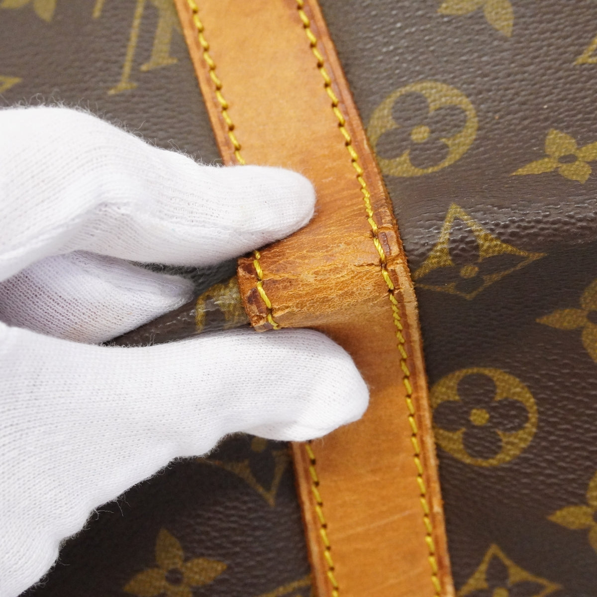 【6fa1731】ルイヴィトン ボストンバッグ モノグラム キーポル45 M41428 ブラウン【中古】メンズ レディース ユニセックス