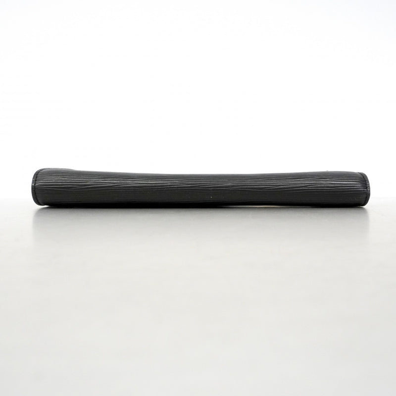 【6fa1734】ルイヴィトン ポーチ エピ ポシェットアクセソワール M52942 ノワール【中古】レディース