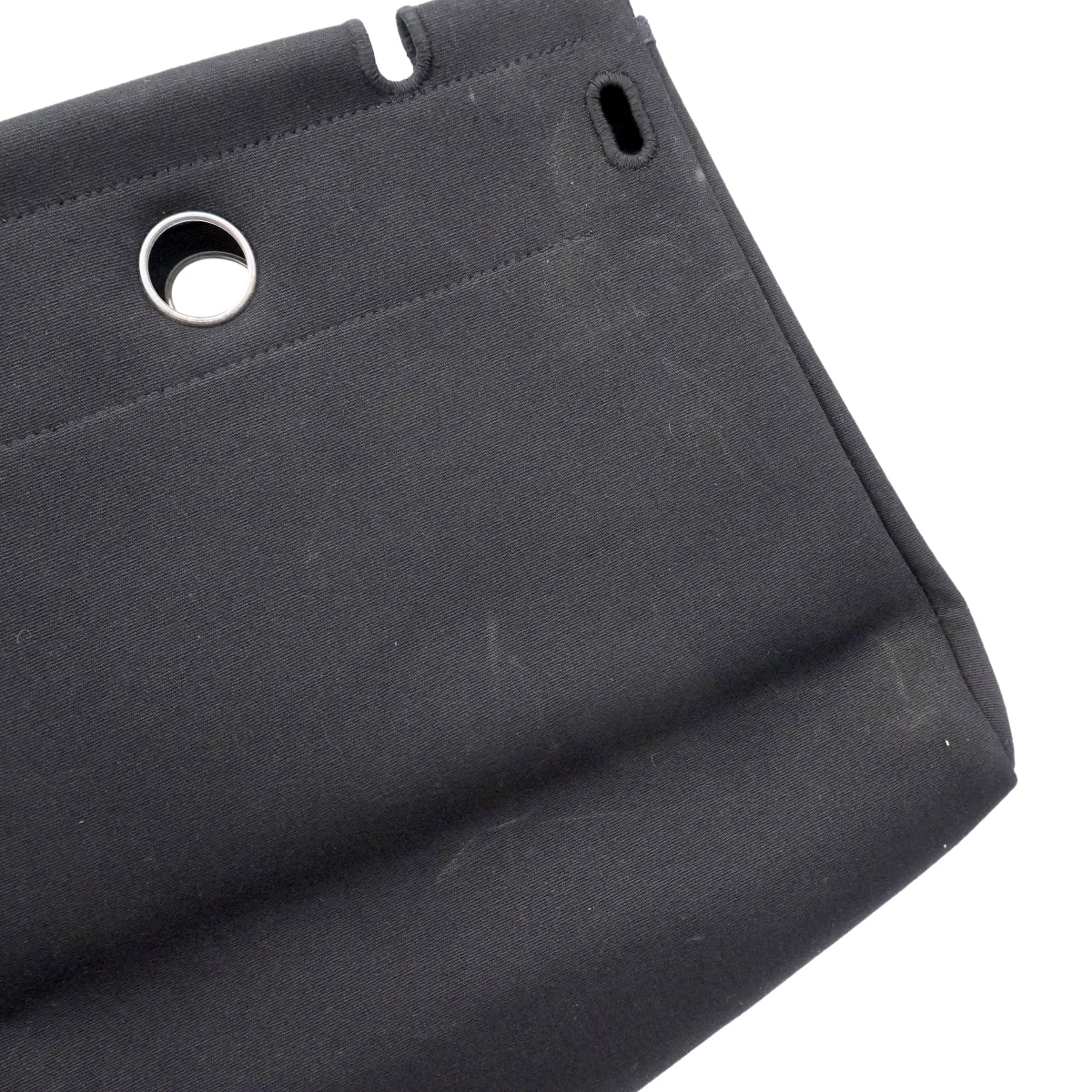 【6fa1736】エルメス ハンドバッグ エールバッグPM トワルアッシュ ナチュラル シルバー金具 □E刻印 2wayバッグ【中古】レディース