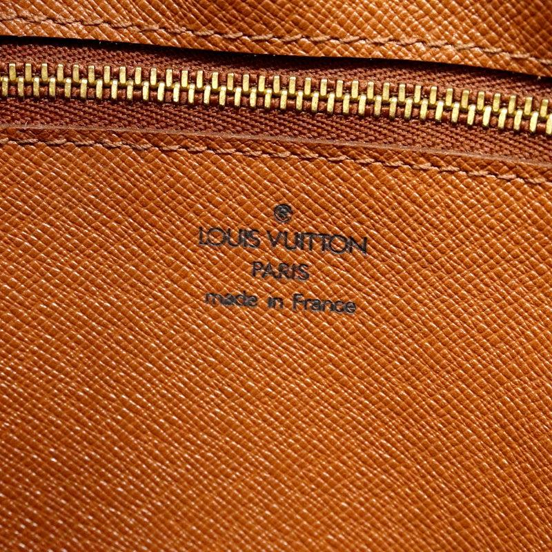 【6fa1741】ルイヴィトン クラッチバッグ モノグラム マルリードラゴンヌGM M51825 ブラウン【中古】メンズ