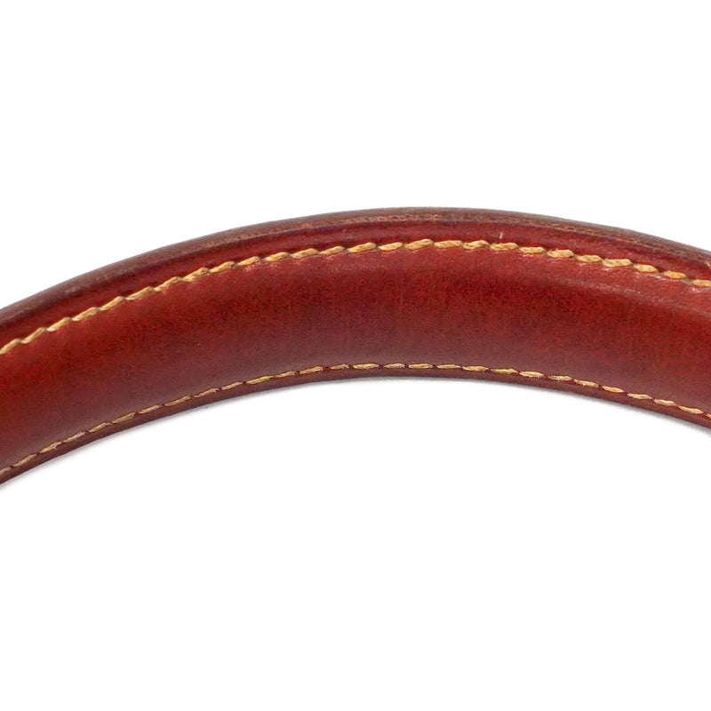 【6fa1747】エルメス ハンドバッグ ケリー32 ボックスカーフ サンギーヌ ゴールド金具 ○Z刻印【中古】レディース