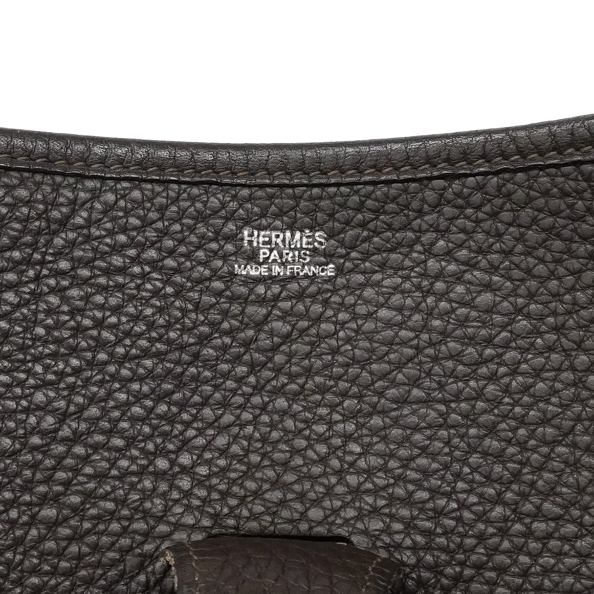 【6fa1749】エルメス ショルダーバッグ エヴリンTGM トリヨンクレマンス エベーヌ シルバー金具 □I刻印【中古】メンズ レディース ユニセックス