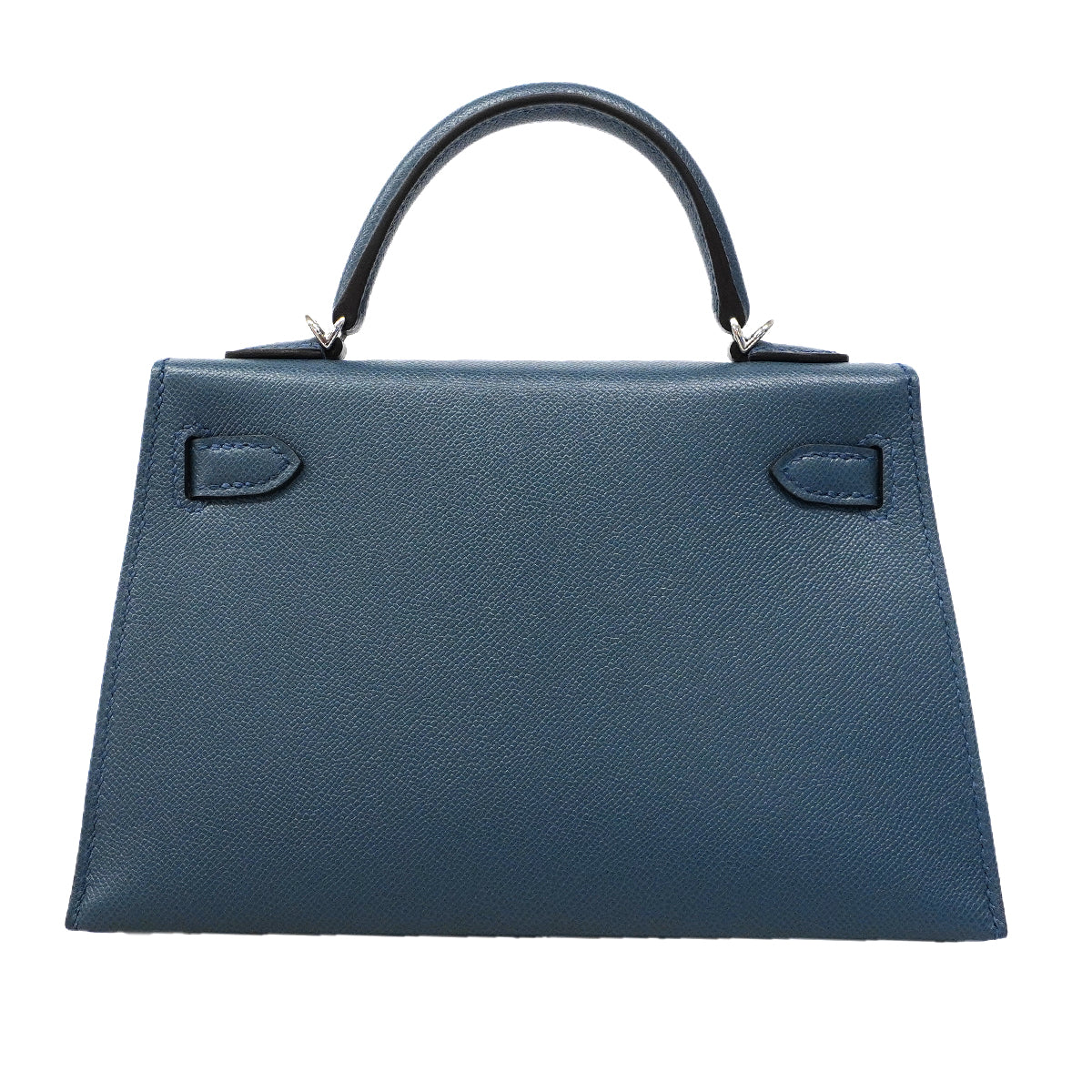 【6fa1752-g】エルメス ハンドバッグ ミニケリー2 マダム ブルートンペット シルバー金具 G刻印 2wayバッグ【中古】レディース