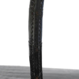 【6fa1753-g】エルメス ハンドバッグ バーキン35 ポロサス ブラック ゴールド金具 □G刻印【中古】レディース
