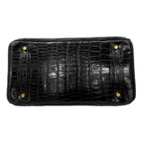 【6fa1753-g】エルメス ハンドバッグ バーキン35 ポロサス ブラック ゴールド金具 □G刻印【中古】レディース