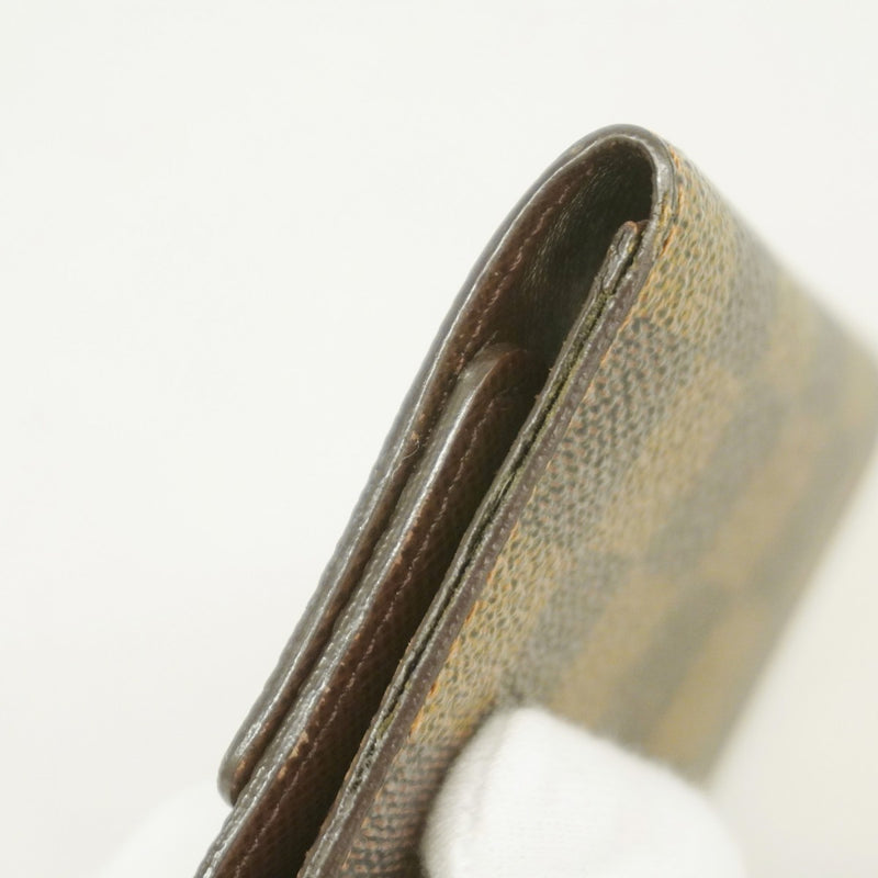 【6fa1762】ルイヴィトン キーケース ダミエ ミュルティクレ6 N62630 エベヌ【中古】メンズ レディース ユニセックス