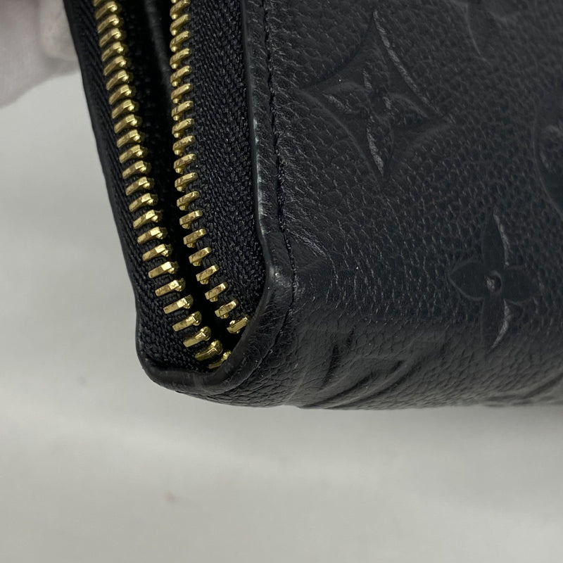 【6fa1774】ルイヴィトン 長財布 モノグラム・アンプラント ジッピーウォレット M61864 ノワール【中古】メンズ レディース ユニセックス