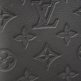 【6fa1781】ルイヴィトン 長財布 モノグラム・シャドウ ポルトフォイユブラザ M62900 ブラック【中古】メンズ
