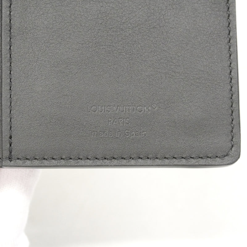 【6fa1781】ルイヴィトン 長財布 モノグラム・シャドウ ポルトフォイユブラザ M62900 ブラック【中古】メンズ