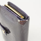 【6fa1782】ルイヴィトン 財布 ヴェルニ ポルトモネビエヴィエノワ M91362 アンディゴ【中古】レディース