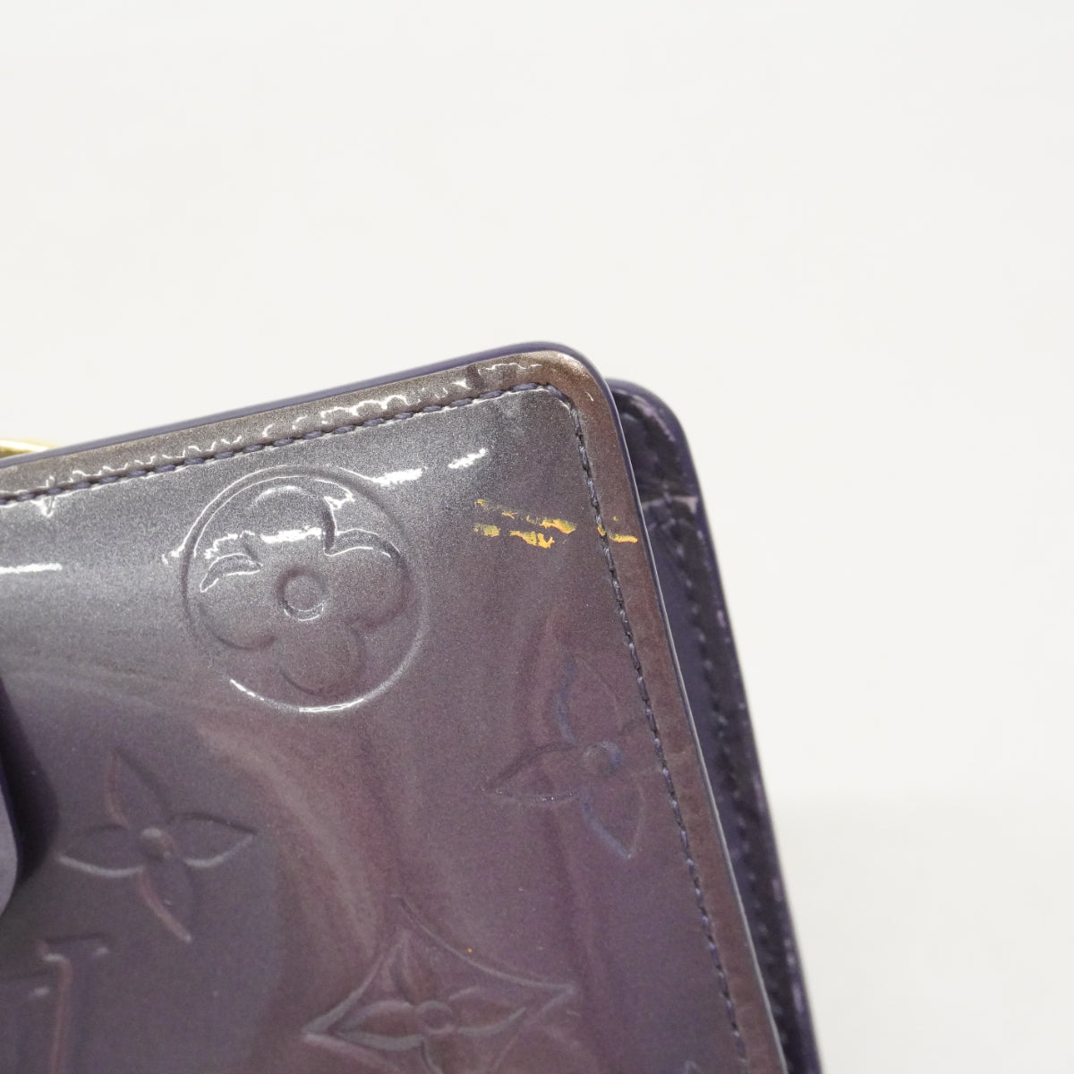 【6fa1782】ルイヴィトン 財布 ヴェルニ ポルトモネビエヴィエノワ M91362 アンディゴ【中古】レディース