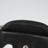 【6fa1784】ルイヴィトン コインケース エピ ポルトモネシリング M60052 ノワール【中古】メンズ レディース ユニセックス