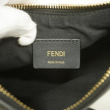 【6fa1787】フェンディ ショルダーバッグ グラフィー レザー ブラック ゴールド金具【中古】レディース