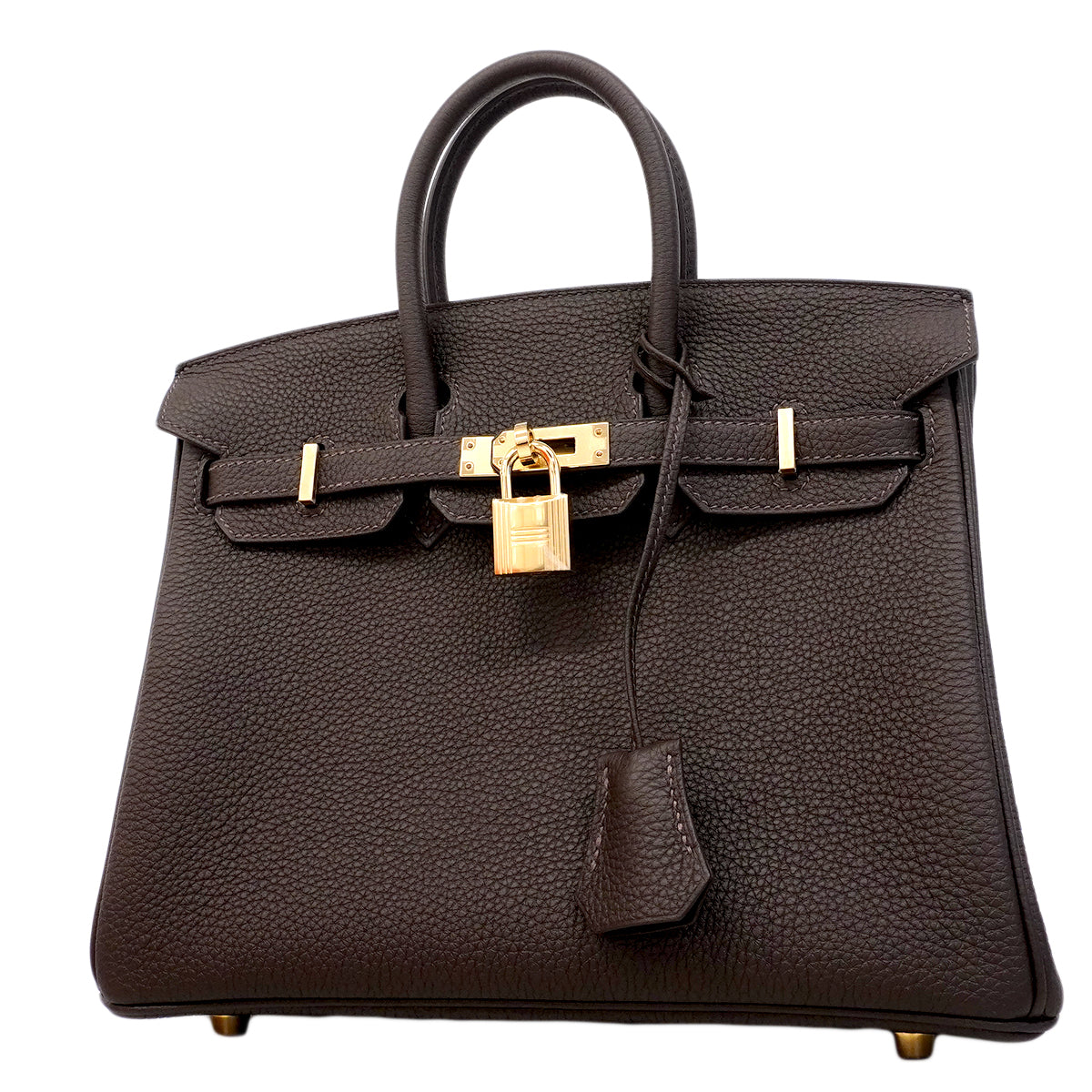 【6fa1798-g】エルメス ハンドバッグ バーキン25 トゴ べブラン シャンパンゴールド金具 K刻印【中古】レディース