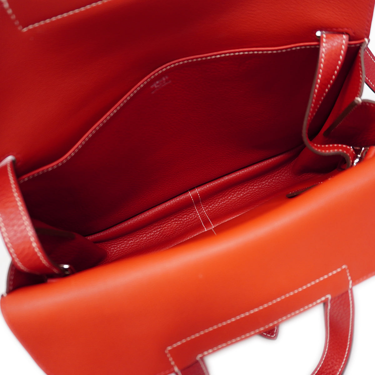 【6fa1800】エルメス ハンドバッグ アルザン31 トリヨンクレマンス ルージュカザック シルバー金具 A刻印 2wayバッグ【中古】レディース