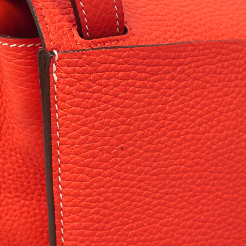 【6fa1801】エルメス ハンドバッグ アルザン31 トリヨンクレマンス ローズジャイプール シルバー金具 C刻印 2wayバッグ【中古】レディース